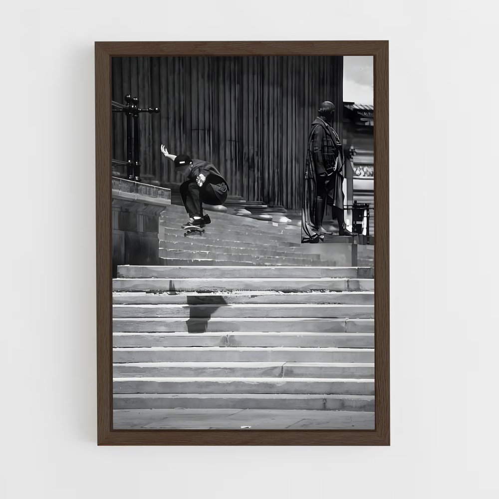 Poster Stairway to Tricks – affiche Skateboard (vue 5)